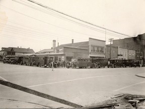 Dalton's Taxi and Bus Service was located at the corner of Third Avenue and Cedar Street South. Taxi and bus rates were printed in the Porcupine Advance paper in 1927. 

Supplied/Timmins Museum