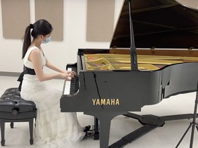 Talented pianist Natalie Yu was one of the prize-winning performers at the recent 2022 Woodstock Rotary Festival of Music.