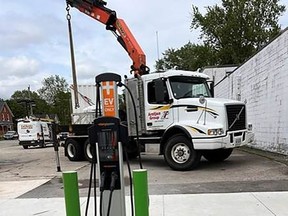The new Level 2 EV Charge station being implemented in Rodney by the County of Elgin.
Municipality of West Elgin photo
