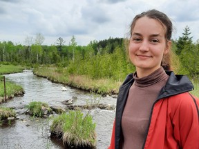 Mildmay's Viviane Weiland is this year's recipient of the $1,500 Walkerton Clean Water Legacy Award. The McGill University student is studying environmental biology with an interest in helping to restore damaged and destroyed ecosystems. Photo submitted.