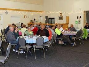 More than 40 seniors attended a lunch at Westward Community Centre Tuesday, held by Woodlands County to mark Seniors’ Week.