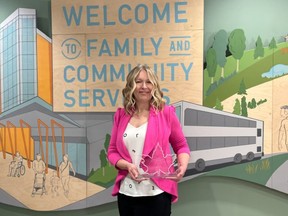 Vanessa Bower, director’s administrative assistant of Family and Community Services (FCS), was awarded the 2022 Canadian Administrative Professional of the Year. Photo supplied
