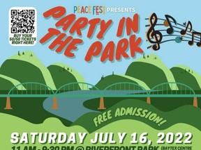 Party in the Park-goers will support local talent when they attend the Peacefest event on Jul. 16.