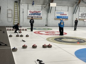 About 50 curlers from across Ontario are in North Bay this week participating in the Amethyst Junior Curling Camp.