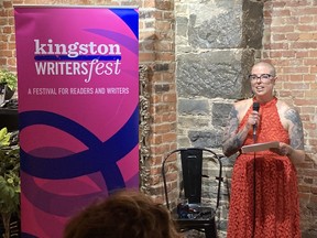 Kingston WritersFest's artistic director, Aara Macauley, announced the lineup for the fall literary festival during an event at Curate.Social on Wednesday evening.