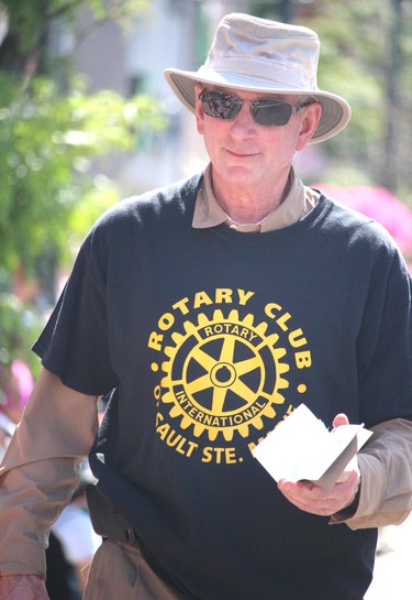 Rotary Community Day Parade on Saturday, July 16, 2022 in Sault Ste. Marie, Ont. Rotaryfest Take Your Pick seller. (BRIAN KELLY/THE SAULT STAR/POSTMEDIA NETWORK)