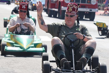 Rotary Community Day Parade on Saturday, July 16, 2022 in Sault Ste. Marie, Ont. Shriners entertain.(BRIAN KELLY/THE SAULT STAR/POSTMEDIA NETWORK)