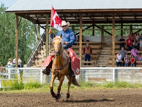 Byron Stone at a past rodeo event in 2019.