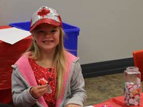 Enjoying cupcakes and crafts at the Millet Museum on July 2.