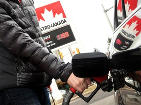 A file photograph from April 2017 shows what gas was selling for in Ottawa. In Chatham on July 18, 2022, gasoline was selling for approximately $1.85 a litre regular. Postmedia file photo