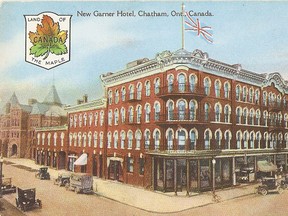 The Garner Hotel, southwest corner of King and Sixth streets.