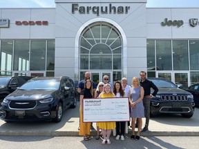 The ninth annual Farquhar Chrysler Charity Golf Tournament raised $88,000 this year for the Women and Children’s program at the North Bay Regional Health Centre.