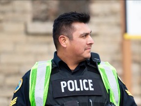 Staff Sgt. Scott Cooper, acting chief of Wikwemikong Tribal Police.