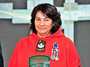 Sgt. Linda Kamenawatamin is the Canadian Rangers patrol commander in Bearskin Lake. SUBMITTED PHOTO