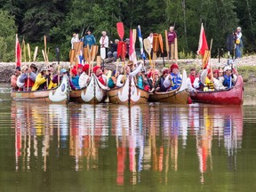 The Peace River Voyageur Brigade is back for 2022 after a two year long hiatus due to the pandemic.