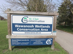 The Wawanosh Wetlands Conservation Area on Blackwell Sideroad in Sarnia. (Paul Morden/Sarnia Observer)