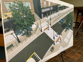 The City of North Bay held an open house Tuesday to show the public and downtown business owners the new proposed designs to make downtown more accessible.