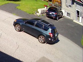 North Bay police released an image of a vehicle believed to be involved in a home invasion that took place Tuesday.