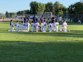 This weekend, Spruce Grove's Henry Singer Ball Park is hosting the Alberta Baseball U13 AAA Tier 1 Provincial Championships. The Parkland Twins are ranked first in the division with a perfect regular season of 29–0. Photo provided by the Parkland Minor Baseball Association (PMBA).