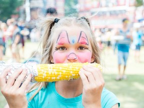 In addition to the ribs, the festival will also be serving corn, blooming onions, funnel cake and ice cream. SUPPLIED