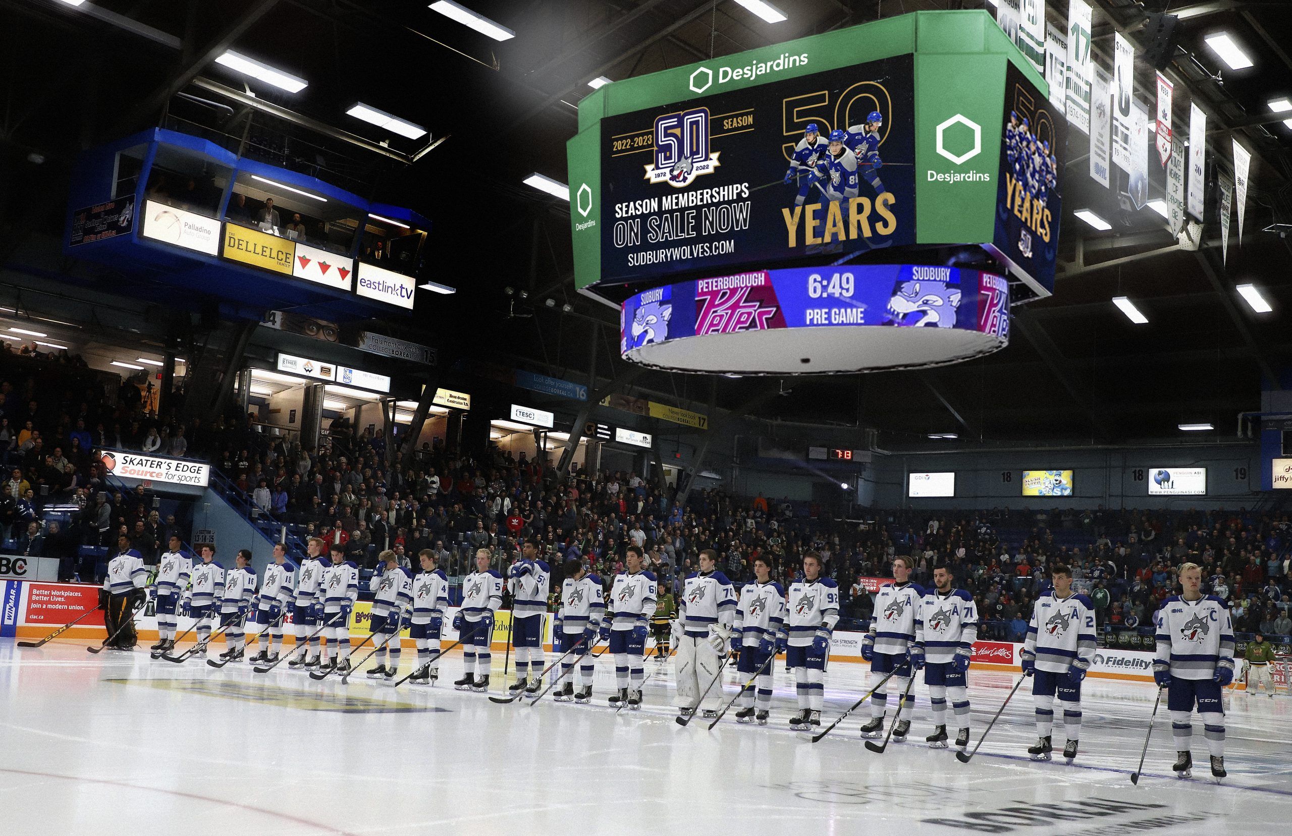Sudbury Wolves group to add 600,000 video board to Sudbury Arena