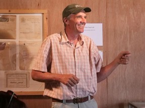Wilhelm Hilgendag of Bow Park Farms Inc. concluded his summer open houses at the Bow Park Farm Discovery Centre south of Brantford on Saturday, July 16, featuring local agriculture history. More educational open houses are planned for 2023. CHRIS ABBOTT