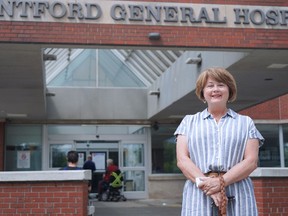 Mary Jane Savory, a registered nurse, retired from Brantford General Hospital in December 2021 after working there for 42 years. SUBMITTED