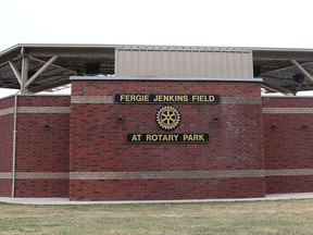 Fergie Jenkins Field at Rotary Park in Chatham is the proposed home for an expansion team in the Intercounty Baseball League. (Mark Malone/Chatham Daily News)