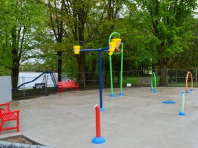 The newest splash pad in the region is located in Chesley, which was open to public use on June 29.