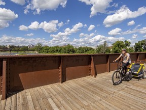 The City of Brantford invites community members to take part in a public art project and submit designs for artwork on the 112 interior panels on the TH&B Crossing Bridge that spans the Grand River in Brantford.