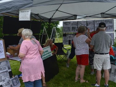 Some vendors displayed their artwork during Canada Day celebrations at the Lost Villages Museum on Friday July 1, 2022 in South Stormont, Ont. Shawna O'Neill/Cornwall Standard-Freeholder/Postmedia Network