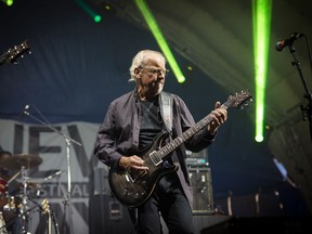 Martin Barre, formerly of Jethro Tull, seen performing as part his current Aqualung tour.