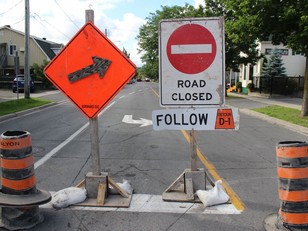 Road closed Sault Star