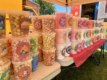 Yummy treats for sale on at the fair Saturday July 16, 2022 in Avonmore, Ont. Shawna O'Neill/Cornwall Standard-Freeholder/Postmedia Network
