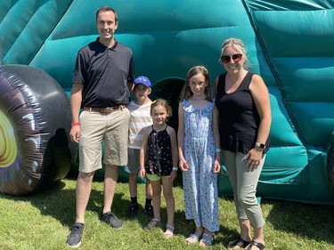 Recently elected SDSG MPP Nolan Quinn enjoying the Avonmore Fair with his family on Saturday July 16, 2022 in Avonmore, Ont. Shawna O'Neill/Cornwall Standard-Freeholder/Postmedia Network