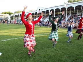 Members of the MacCulloch Dancers performing at a previous edition of the Friday Tatoo at the Glengarry Highland Games in Maxville.Handout/Cornwall Standard-Freeholder/Postmedia Network