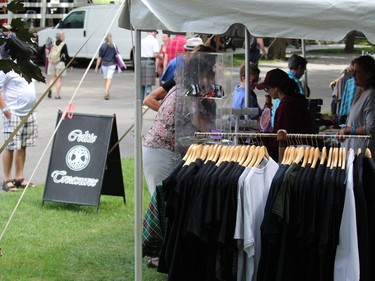 There's  no shortage of vendors at the Glengarry Highland Games. Photo on Friday, July 29, 2022, in Maxville, Ont. Todd Hambleton/Cornwall Standard-Freeholder/Postmedia Network