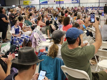 The arena was packed with parents, family members and, of course, Highland Dancing competitors. Photo on Friday, July 29, 2022, in Maxville, Ont. Todd Hambleton/Cornwall Standard-Freeholder/Postmedia Network