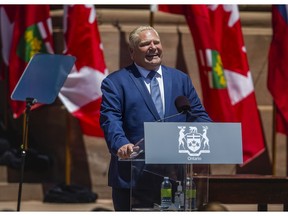 Ontario Premier Doug Ford is sworn in at Queen's Park on June 24. Will he listen to the will of Ontarians on care for the elderly?
