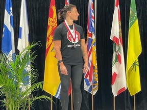 Local weightlifter and CrossFit athlete Martene Herbert has won second place at the Canadian Masters Weightlifting Championship and is hoping for a spot on Team Canada for World's.