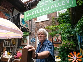 David Dossett was nominated for a Greater Kingston Chamber of Commerce Business Excellence award in the Arts and Culture category for his "immersive" Quebec-inspired art gallery, Martello Alley.