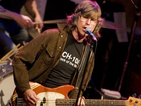 Sloan's Chris Murphy plays on stage in this Postmedia file photo. The  Halifax band, whose members now call Toronto home, will be one of the headliners for this summer's Northern Lights Festival Boreal.