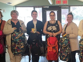 CCEA staff Louise Helman, Della Kiell, Hailey Dorian, Robbyn Zwaigenbaum, Melanie Dorian and Paula Kendall.
Photo by Jessica Brousseau