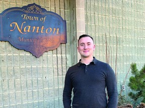 Adam Reiter, Nanton's community peace officer.