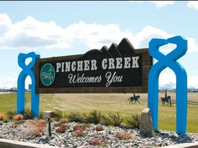 Pincher Creek's two welcomes signs have been disconnected from the grid, saving $2,500 a year in energy costs.