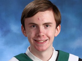 Valour School's Class of 2022 valedictorian Jack Lahey was also the recipient of the Governor General's Academic Medal, awarded to the student who achieves the highest academic standing.