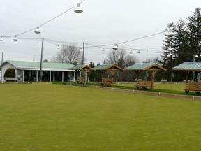 An Ontario Trillium Foundation capital grant of $37,100 was approved in 2021, but the Woodstock Lawn Bowling Club project, which included installing new sun shades and updating the club's lighting over the greens, wasn't completed until this May and is giving Woodstock's lawn bowlers protection from the sun and improved lighting for night bowling.