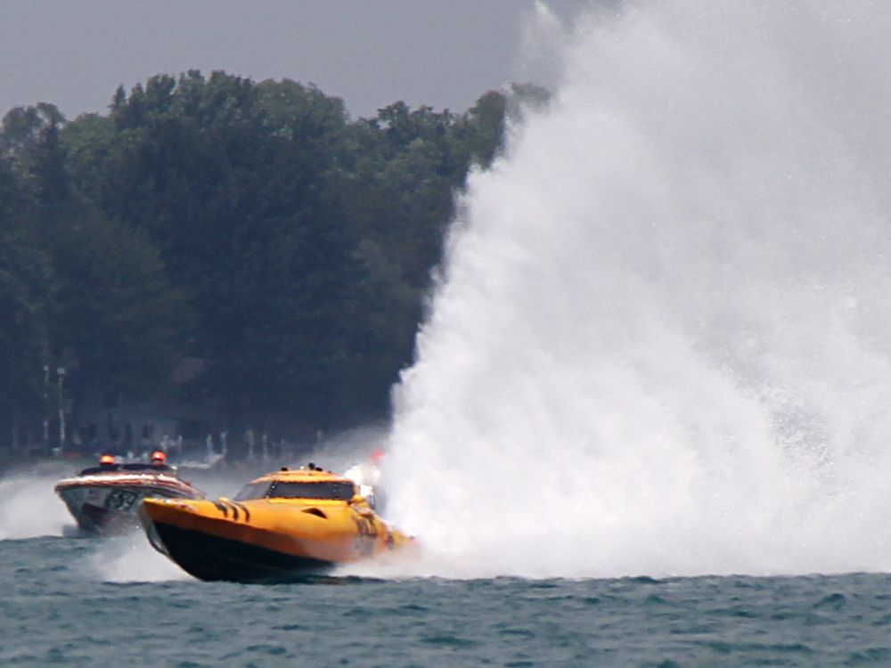 Michigan power boat racing returns Sunday to St. Clair River The