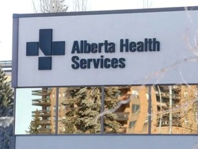 A Alberta Health services building. File Photo.