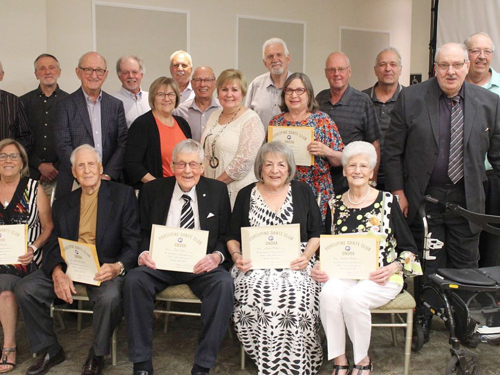 Dante Club honours its long-time members | The Daily Press